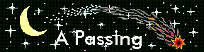 A passing